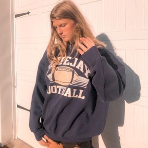Bluejay football crewneck